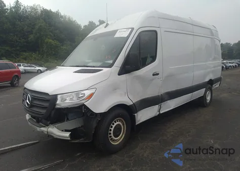2022 Mercedes-Benz Sprinter 2500 High Roof I4 Diesel z USA, uszkodzony, nr VIN W1Y4DCHYXNT100139